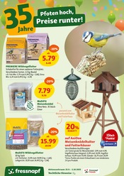 Aktueller Fressnapf Prospekt mit Vogelkäfig, "35 Jahre - Pfoten hoch, Preise runter!", Seite 17