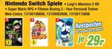 Nintendo Switch Spiele Angebote von Nintendo bei expert Lüdenscheid für 29,00 €