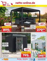 Netto Marken-Discount Garten im Prospekt 