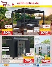 Aktueller Netto Marken-Discount Prospekt mit Gartenmöbel, "Aktuelle Angebote", Seite 44