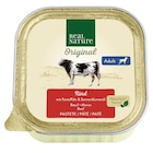 REAL NATURE Adult Bœuf & Pomme de terre 17x100 g - REAL NATURE WILDERNESS en promo chez Maxi Zoo REAL NATURE Adult Bœuf & Pomme de terre 17x100 g - REAL NATURE WILDERNESS dans le catalogue Maxi Zoo
