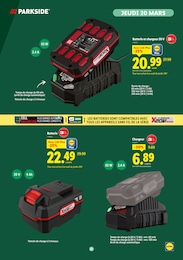 Offre Chargeur de batterie autonome dans le catalogue Lidl du moment à la page 31