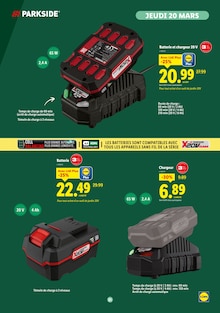 Promo Chargeur De Batterie dans le catalogue Lidl du moment à la page 31