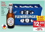 Pilsener im Angebot bei Netto Marken-Discount in Stadthagen Pilsener Angebote von Flensburger bei Netto Marken-Discount Stadthagen für 12,99 €