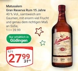 Aktuelles Gran Reserva Rum 15 Jahre Angebot bei GLOBUS in Saarbrücken ab 27,99 €