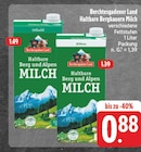 EDEKA - Haltbare Bergbauern Milch Angebot im Prospekt Haltbare Bergbauern Milch bei EDEKA im Prospekt für 0,88 €