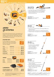 STIHL Säge im Prospekt 