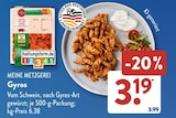 Gyros bei ALDI SÜD im Grünberg Prospekt für 3,19 €