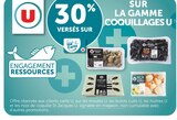 30% versés sur ma carte u sur la gamme coquillages u - U - Super U à Albi 30% versés sur ma carte u sur la gamme coquillages u - U en promo chez Super U Albi