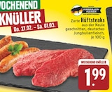 Hüftsteaks Angebote von Jungbullen-Fleisch bei EDEKA Paderborn für 1,99 €