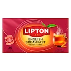 Thé noir - LIPTON en promo chez Carrefour Market Thé noir - LIPTON dans le catalogue Carrefour Market