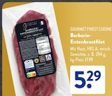Aktuelle Ente Angebote bei ALDI SÜD in Ludwigshafen (Rhein) Aktuelles Barbarie-Entenbrustfilet Angebot bei ALDI SÜD in Ludwigshafen (Rhein) ab 5,29 €