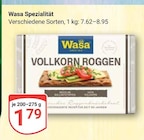 Spezialität Angebote von Wasa bei GLOBUS Herne für 1,79 €