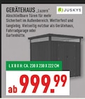 Gerätehaus „Luzern“ Angebote von Juskys bei Marktkauf Bielefeld für 999,99 €