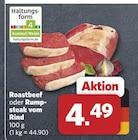 Roastbeef oder Rump steak vom Rind Angebote bei combi Minden für 4,49 €