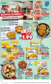 Tiefkühlkost im Kaufland Prospekt in Bottrop Aktueller Kaufland Prospekt mit Tiefkühlkost, "Aktuelle Angebote", Seite 14