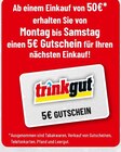 5€ GUTSCHEIN von trinkgut im aktuellen Trinkgut Prospekt für 