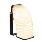 Lampe accordéon papier et bambou 11,5x10,3xH17,5cm dans le catalogue Gifi