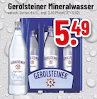 Mineralwasser im Angebot bei Trinkgut in Mainz Mineralwasser Angebote von Gerolsteiner bei Trinkgut Mainz für 5,49 €