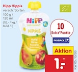 Hipp Hippis für 1,00 € bei Netto Marken-Discount im Angebot Hipp Hippis im aktuellen Netto Marken-Discount Prospekt