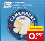 Camembert von Gutes Land für 0,99 € bei Netto Marken-Discount im Angebot Camembert von Gutes Land im aktuellen Netto Marken-Discount Prospekt