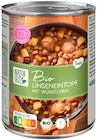 Aktuelles Bio Linseneintopf mit Würstchen Angebot bei Penny in Halle (Saale) ab 1,99 €