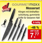 Messerset Angebote von GOURMETmaxx bei Zimmermann Rüsselsheim für 7,77 €