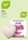 Herzseife Rosenblüte Angebote von Klar SEIFEN bei Müller Freiberg für 5,00 €