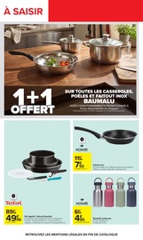 Promos Tefal dans le catalogue "Carrefour" de Carrefour Tefal en promo dans le catalogue Carrefour à la page 69