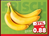 Kaufland - Bananen Angebot im Prospekt Bananen bei Kaufland im Prospekt "" für 0,88 €