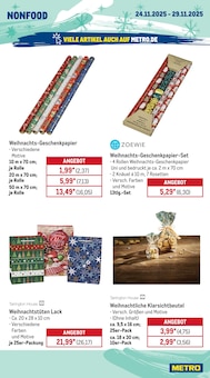 Weihnachtsgebäck im METRO Prospekt "Wochenangebote SCO + Charity + Markets" mit 29 Seiten (Leipzig)