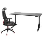 Gamingschreibtisch und -stuhl schwarz Angebote von UPPSPEL / MATCHSPEL bei IKEA Siegen für 848,00 €