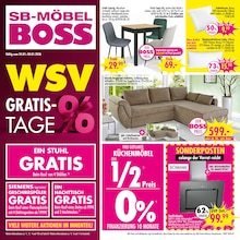 Aktueller SB Möbel Boss Prospekt für Auerbach (Vogtland) und Ungebung, Seiten zum blättern SB Möbel Boss Prospekt WSV mit Seiten in Auerbach (Vogtland) und Umgebung