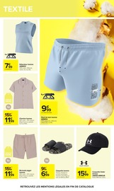 Casquette en promo dans le catalogue Carrefour à la page 33