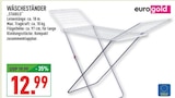 WÄSCHESTÄNDER im Angebot bei Marktkauf in Dorsten WÄSCHESTÄNDER Angebote von eurogold bei Marktkauf Dorsten für 12,99 €