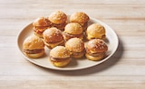 Burgers apéritif cheeseburger ou barbecue - Super U à Armentières Burgers apéritif cheeseburger ou barbecue en promo chez Super U Armentières à 4,22 €