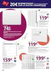 Radiateur Électrique Angebote im Prospekt "LES SUPER AFFAIRES nous RAPPROCHENT depuis 45 ans" von Mr.Bricolage Radiateur Électrique Angebote im Prospekt "LES SUPER AFFAIRES nous RAPPROCHENT depuis 45 ans" von Mr.Bricolage auf Seite 10