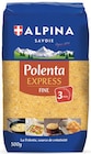 Polenta Express Fine - ALPINA SAVOIE à 1,27 € dans le catalogue Intermarché Express