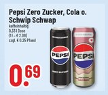 Zero Zucker Angebote von Pepsi bei Trinkgut Monheim für 0,69 €
