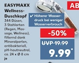 Wellness-Duschkopf im Kaufland Prospekt Wellness-Duschkopf von EASYMAXX im aktuellen Kaufland Prospekt fĂŒr 9,99 âŹ