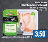 Frische, deutsche Hähnchen-Unterschenkel bei EDEKA im Elbtal Prospekt für 3,50 €