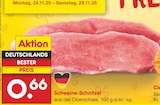 Netto Marken-Discount - Schweine-Schnitzel Angebot im Prospekt Schweine-Schnitzel bei Netto Marken-Discount im Prospekt "" für 0,66 €