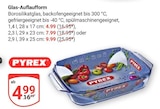 Glas-Auflaufform Angebote von PYREX bei GLOBUS Weinheim für 4,99 €