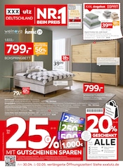Aktueller XXXLutz Möbelhäuser Möbel & Einrichtung Prospekt in Demmin und Umgebung, "NR. 1 BEIM PREIS" mit 24 Seiten, 27.04.2026 - 10.05.2026