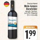 Wein-Genuss Dornfelder bei E center im Köln Prospekt für 1,99 €