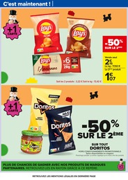 Prix et réduction Lay's dans le prospectus Carrefour en cours Offre Lay's dans le catalogue Carrefour du moment à la page 49