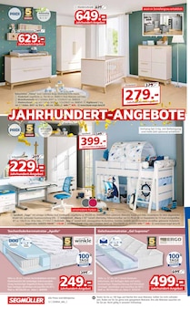 Matratze im Segmüller Prospekt "Highlight Angebote" mit 30 Seiten (Heidelberg)