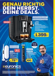 EURONICS Prospekt für Offenbach mit 7 Seiten EURONICS Prospekt für Offenbach: "GENAU RICHTIG. DEIN HERBST. DEINE DEALS.", 7 Seiten, 14.10.2026 - 24.10.2026