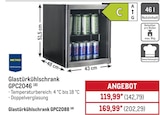 Aktuelle Kühlschrank Angebote bei METRO in Darmstadt Aktuelles Glastürkühlschrank GPC2046 Angebot bei METRO in Darmstadt ab 142,79 €