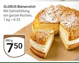 Bienenstich im Angebot bei GLOBUS in Krefeld Bienenstich Angebote von Globus bei GLOBUS Krefeld für 7,50 €